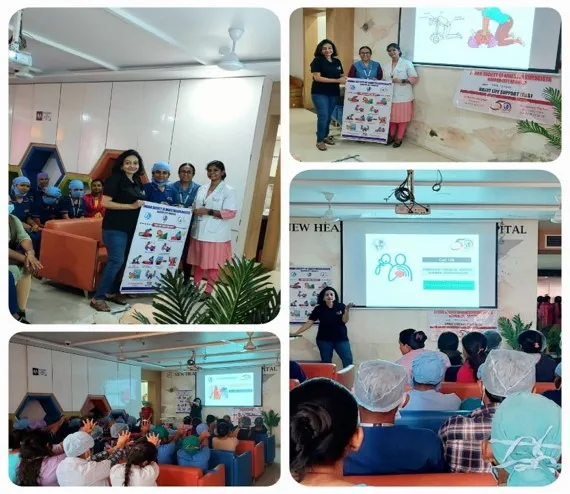 BLS activity at New Health City hospital, Nagpur — Gallery Image 3