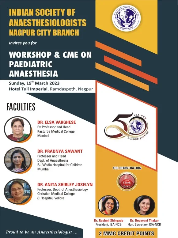 WORKSHOP AND CME ON PAEDIATRIC ANAESTHESIA — Gallery Image 1
