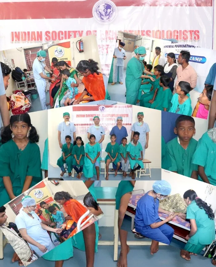 Children orthopaedic care institute conducted a free surgical camp