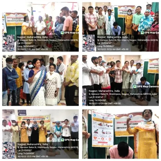 COLS activity at Indira Gandhi Govt Medical college