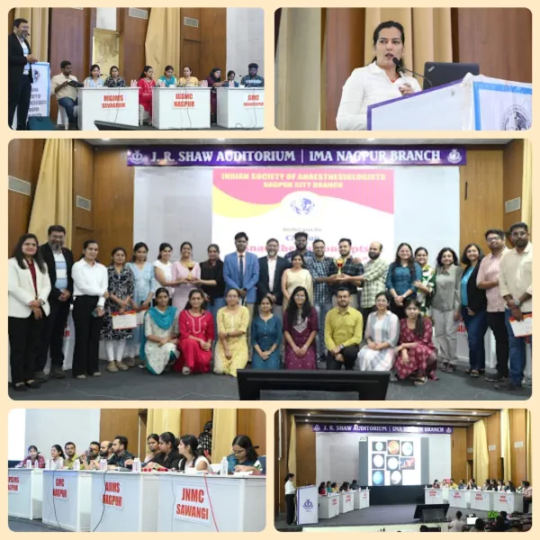 ISA Nagpur City Branch Hosts CME on ‘Anaesthesia Concepts – Un-learn to Re-learn’ to Promote Continuous Learning