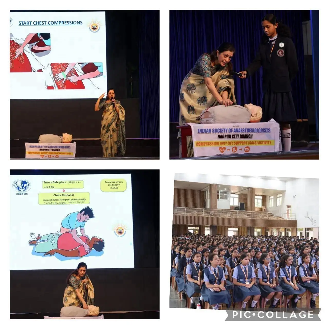 COLS and First Aid Training Session at Montfort School